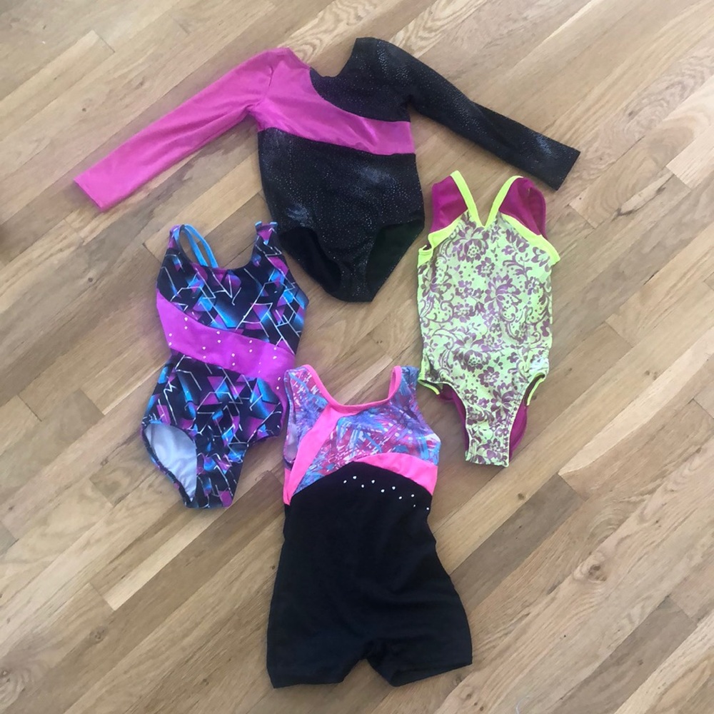 Gymnastics/dance leotard bundle